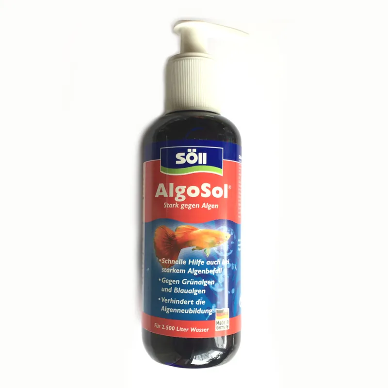 Top-Angebot Söll AlgoSol für Aquarien 250 ml -Algenmittel gegen viele Algenarten-